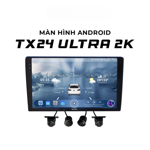 Màn hình ô tô TexPad TX24 Ultra 4K