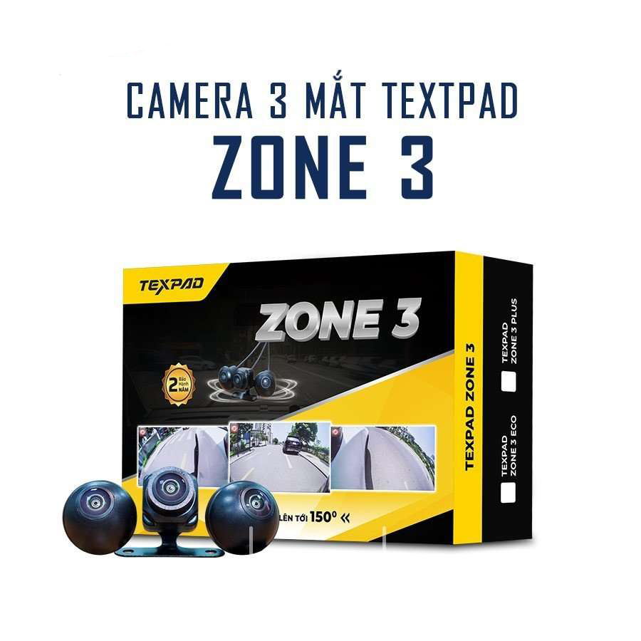 Camera 3 mắt ô tô
