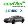 Film cách nhiệt EcoFilm Series X – Thông số cao cấp như 3M Crystalline, giá dễ chịu như hàng phổ thông